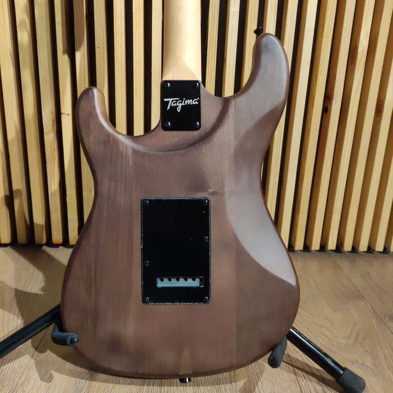 Tagima JA-3 Transparent Brown Juninho Afram Signature Guitarra Eléctrica Guitarras Eléctricas Tagima 