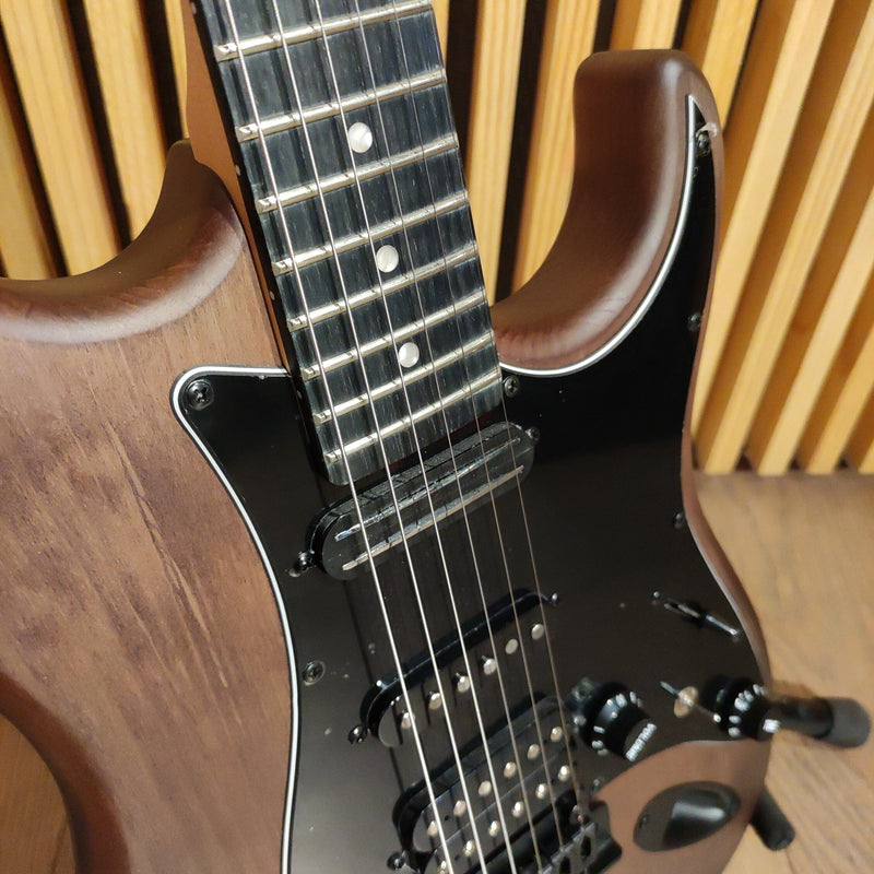 Tagima JA-3 Transparent Brown Juninho Afram Signature Guitarra Eléctrica Guitarras Eléctricas Tagima 