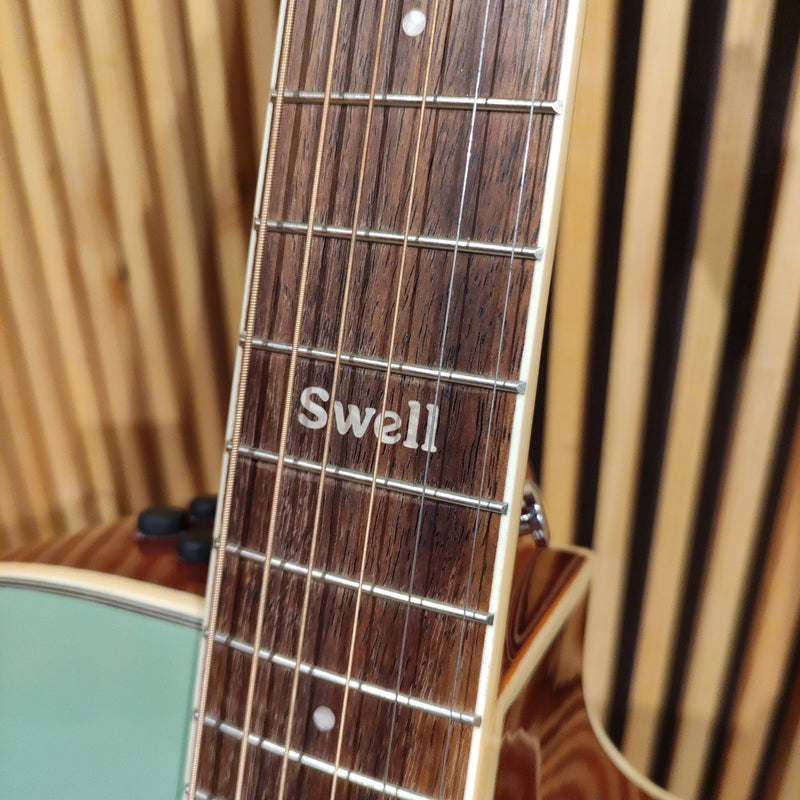 Tagima Swell EQ Turquoise Green D/LI Guitarra Electroacústica Guitarras Electroacústicas Tagima 