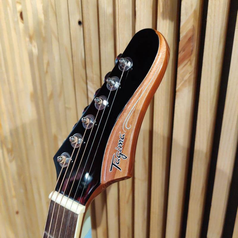 Tagima Swell EQ Turquoise Green D/LI Guitarra Electroacústica Guitarras Electroacústicas Tagima 