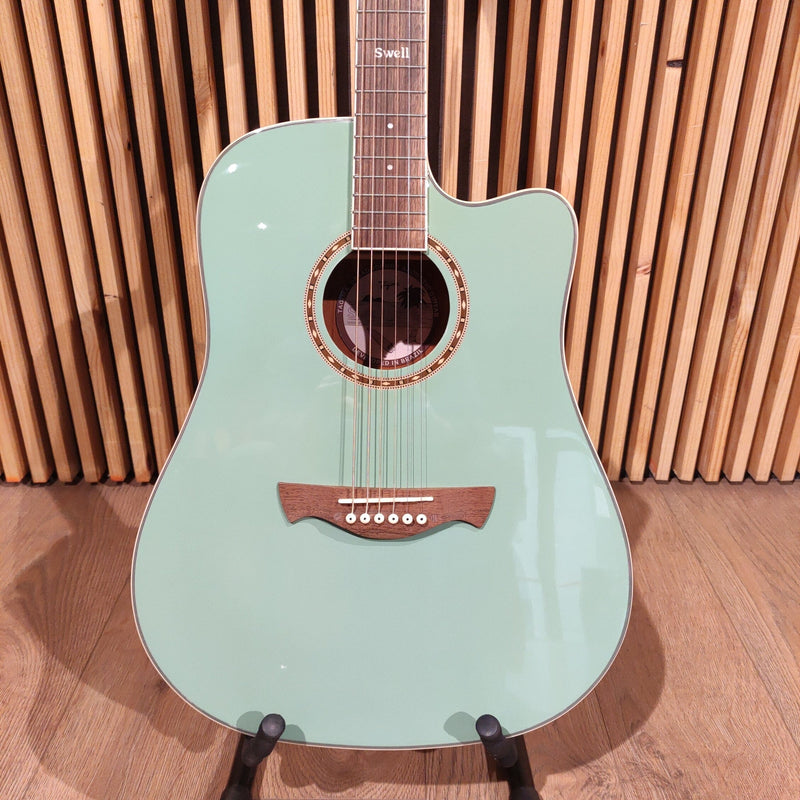 Tagima Swell EQ Turquoise Green D/LI Guitarra Electroacústica Guitarras Electroacústicas Tagima 