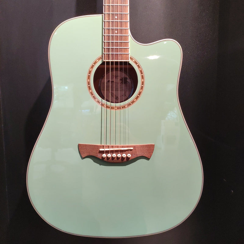 Tagima Swell EQ Turquoise Green D/LI Guitarra Electroacústica Guitarras Electroacústicas Tagima 