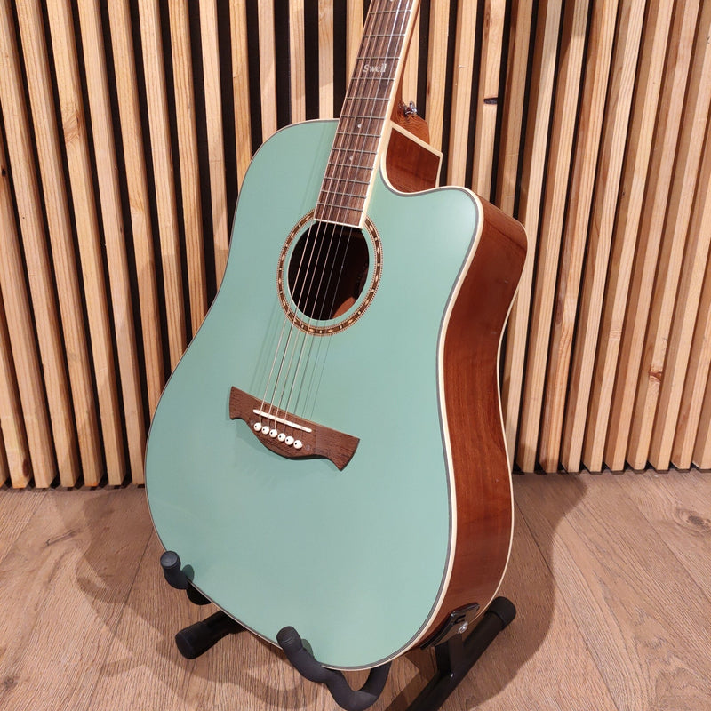 Tagima Swell EQ Turquoise Green D/LI Guitarra Electroacústica Guitarras Electroacústicas Tagima 
