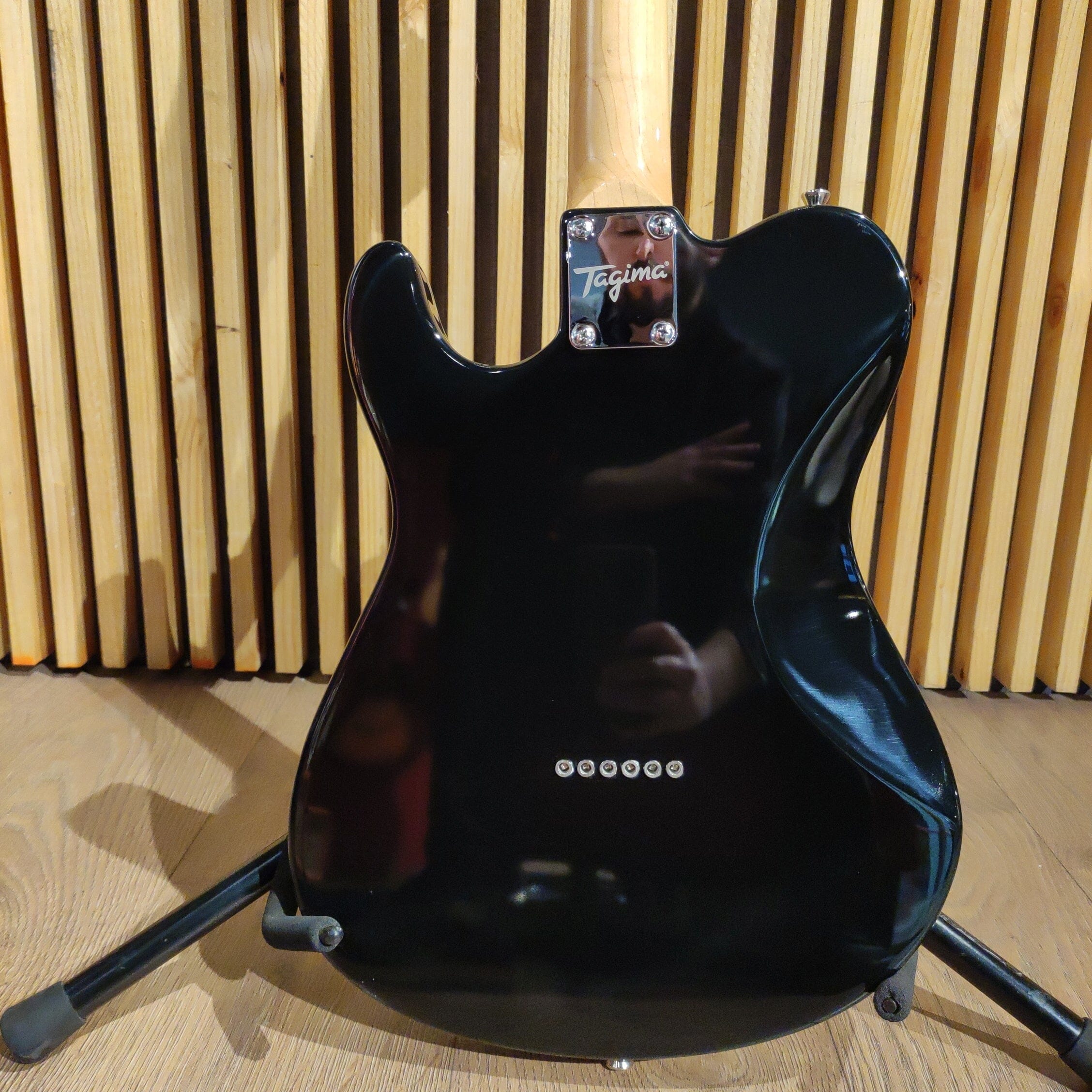 Tagima T-550 Black L/WH Guitarra Eléctrica (Telecaster) Guitarras Eléctricas Tagima 