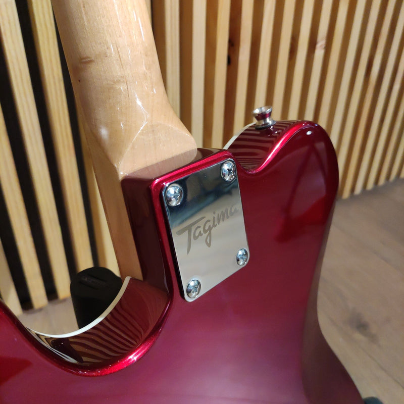 Tagima T-550 Candy Apple L/BK Guitarra Eléctrica (Telecaster) Guitarras Eléctricas Tagima 