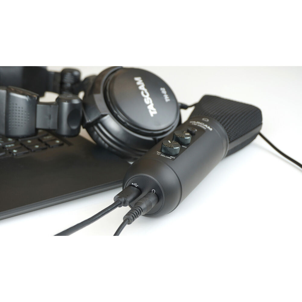 Tascam TM-250U Micrófono Condensador Supercardioide USB-C Micrófonos USB TASCAM 