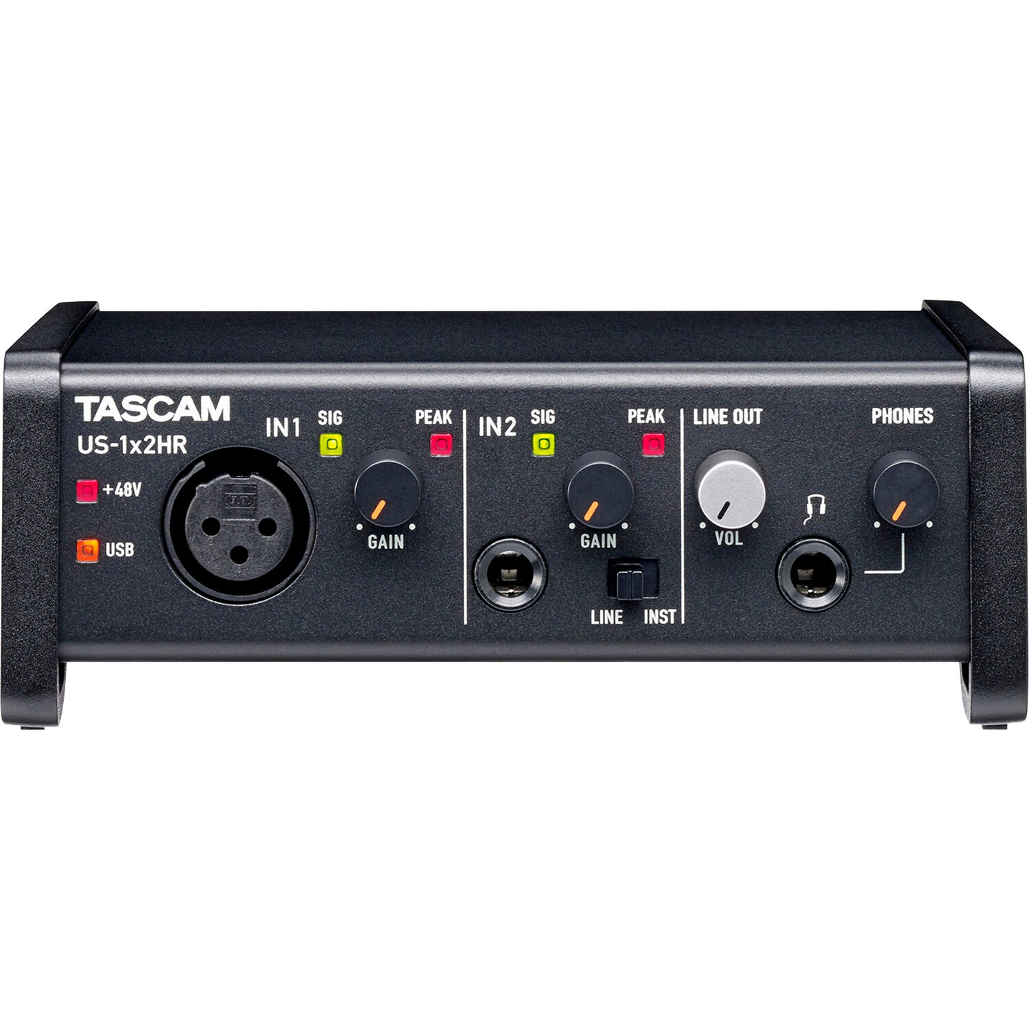 Tascam US-1x2HR Interfaz de Audio USB-C con Loopback Interfaces de Audio USB TASCAM 