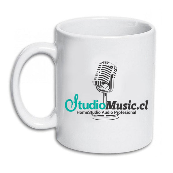 Tazón Blanco StudioMusic.cl StudioMusic.cl Merch StudioMusic.cl 