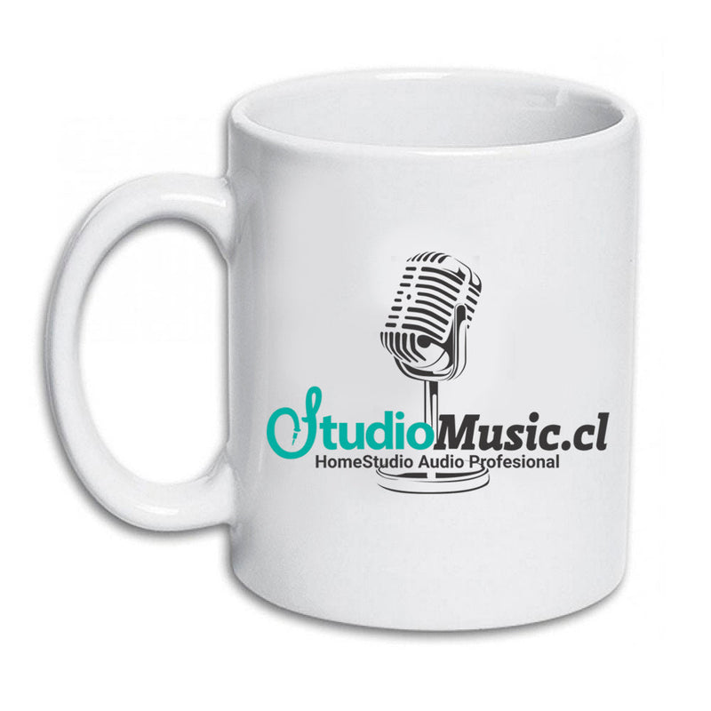 Tazón Blanco StudioMusic.cl StudioMusic.cl Merch StudioMusic.cl 