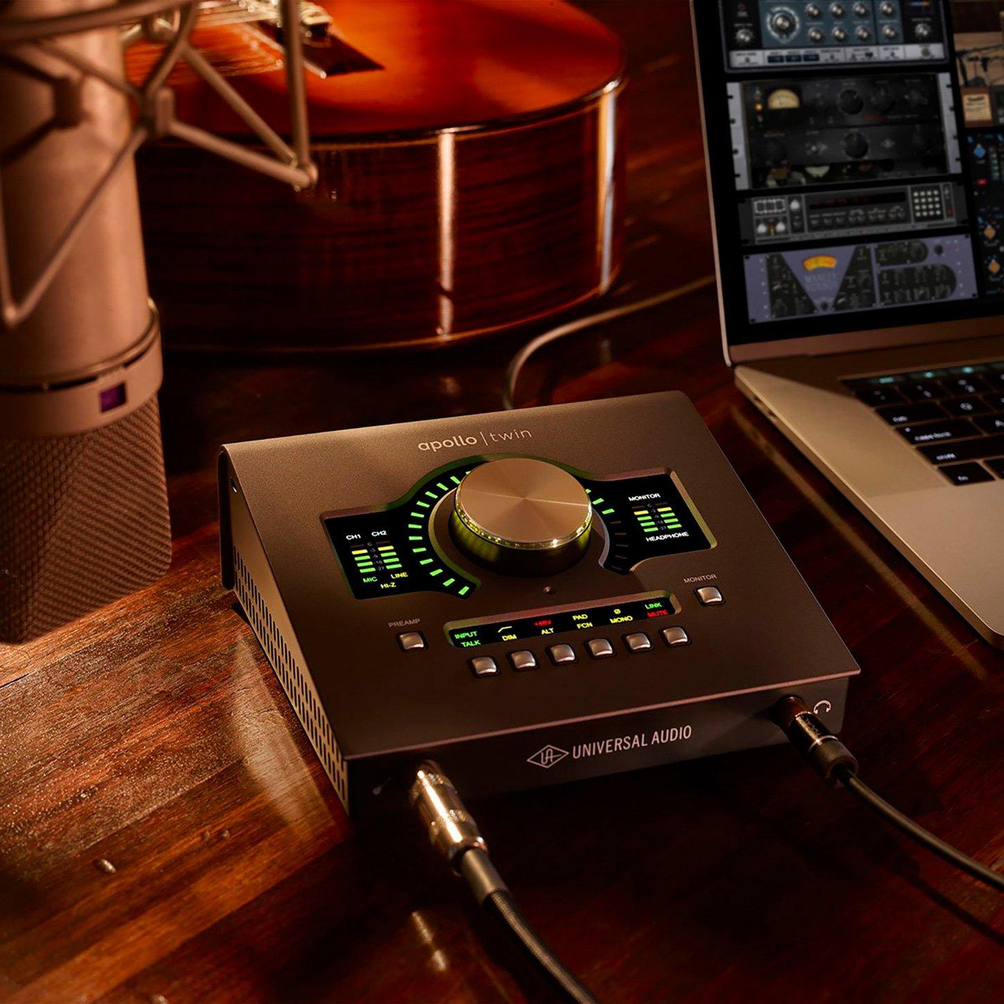 Universal Audio Apollo Twin MKII SOLO Interfaz 2x6 Thunderbolt Universal Audio 