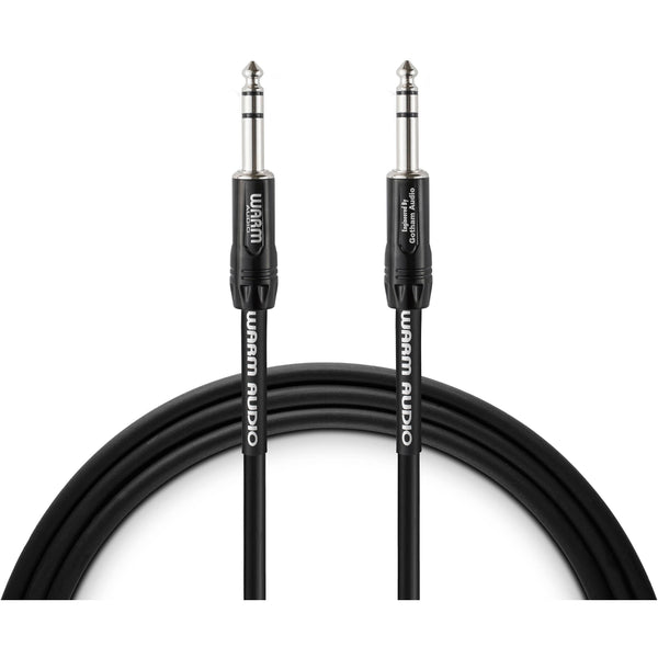 Warm Audio ProTRS3 Cable Balanceado TRS-TRS de 1 Metro Cables de Monitores Warm Audio 
