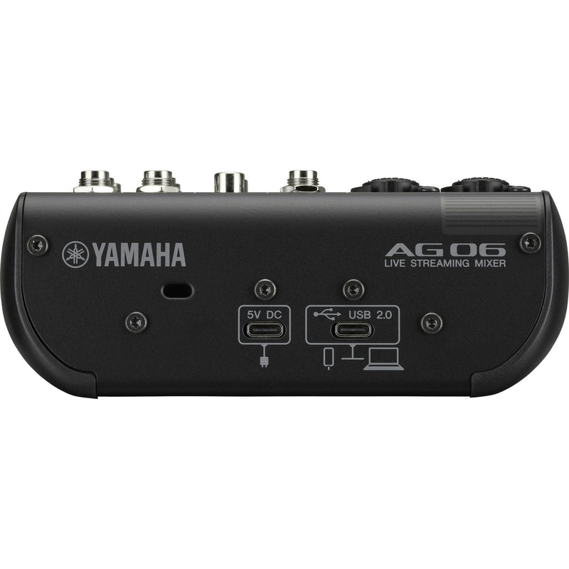 Yamaha AG06MK2 Black Mixer de 6 Canales e Interfaz de Audio USB Mixers/Consolas YAMAHA 